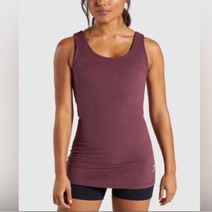 Gymshark Women's Small Dreamy Vest Winter Berry Purple Training Tank Top Workout